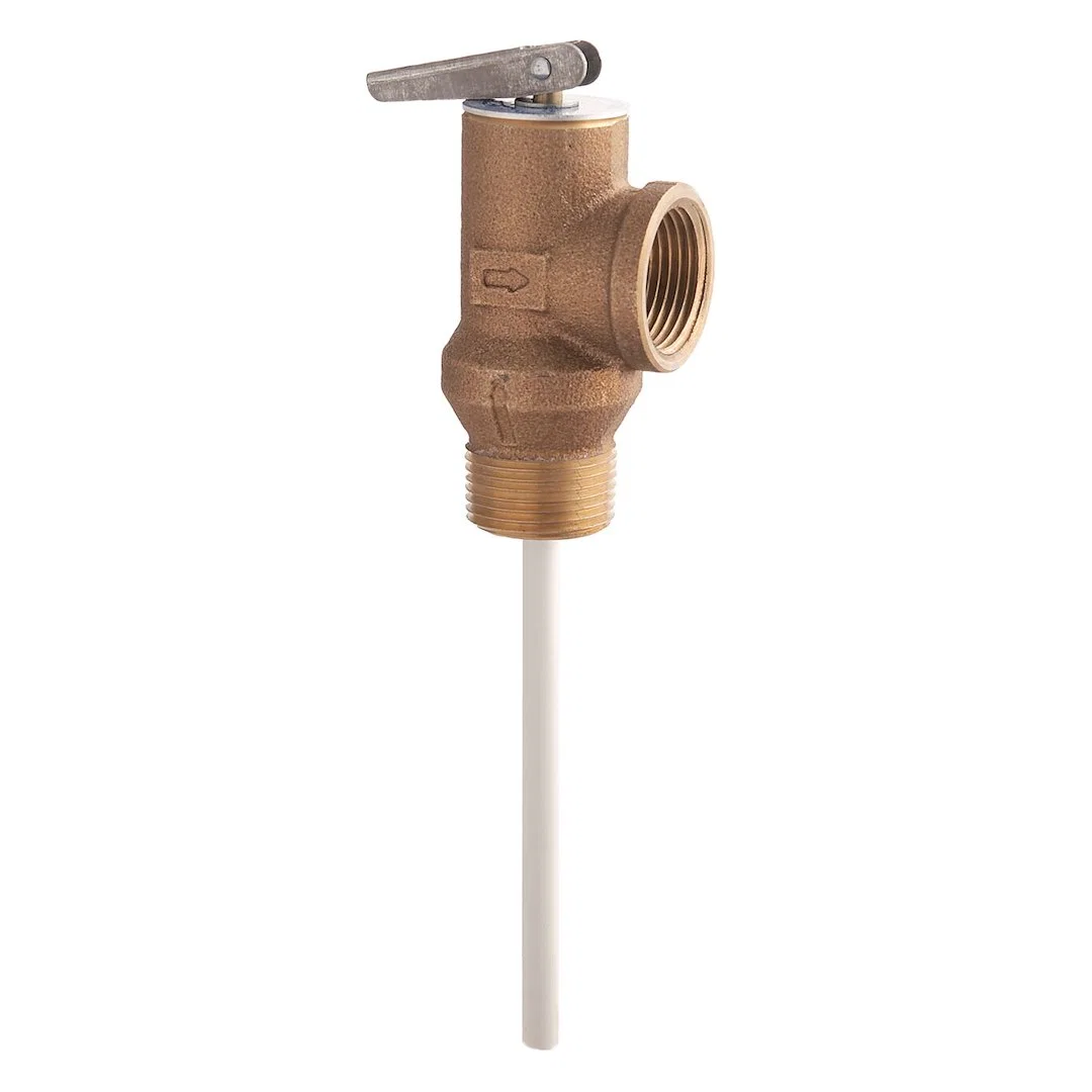 0556000 – AQUALOCK Water Heater Pressure Relief Valve, 3/4 Inch NPT Valve Size 150 PSI Rating 80,000 BTU Rating Brass...
